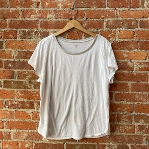 Shimmer Neck Tee